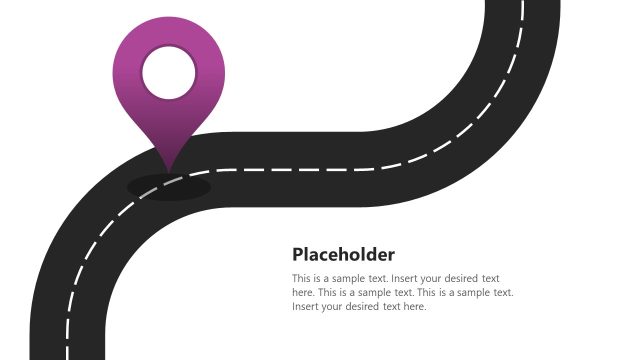 Slide with Engaging Infographics – 6-Step Vertical Process Diagram
