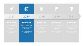 Engaging 5-Year Infographic Template