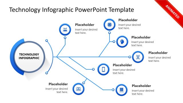 Creative Animated Technology Infographic PowerPoint Template