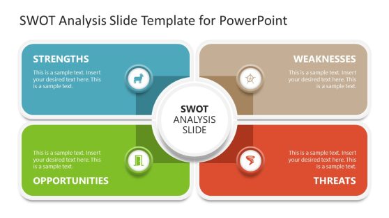 SWOT Analysis Slide Template for PowerPoint