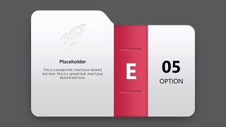 Creative Multiple Cards Layout Slide 