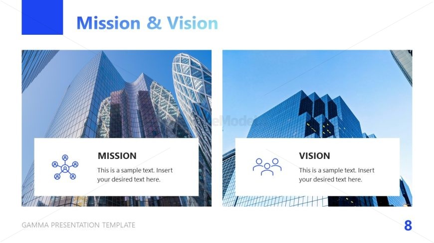 Minimal Deisgn Layout for Gamma Business Presentation