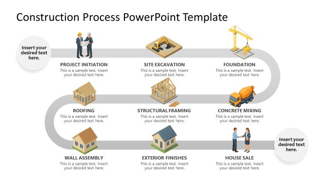 Construction Process PowerPoint Template
