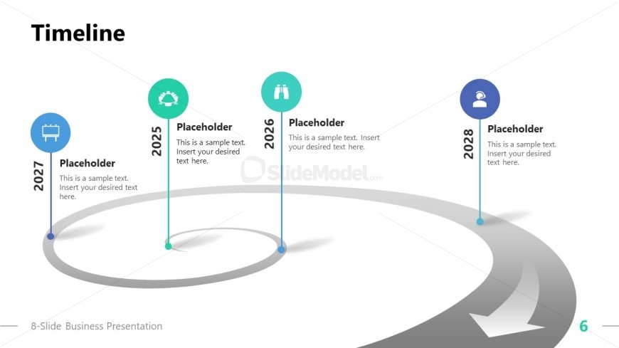 Roadmap Slide - 8-Slide Business Presentation Template