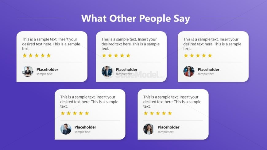 What Other People Say Presentation Template