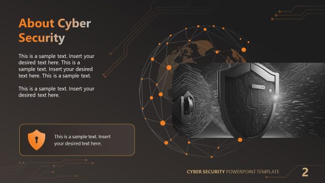 About Cyber Security PPT Template