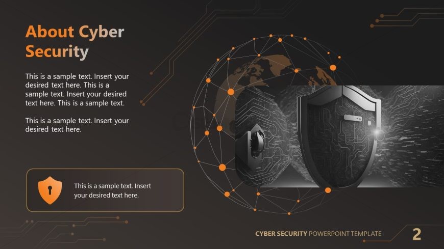 Cyber Security PPT Slide Template