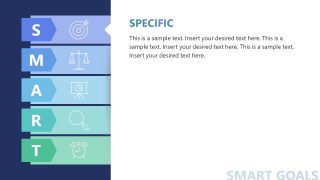 Customizable SMART Goals PowerPoint Template 