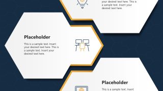 Customizable Multi-step Vertical Infographic PPT Template 