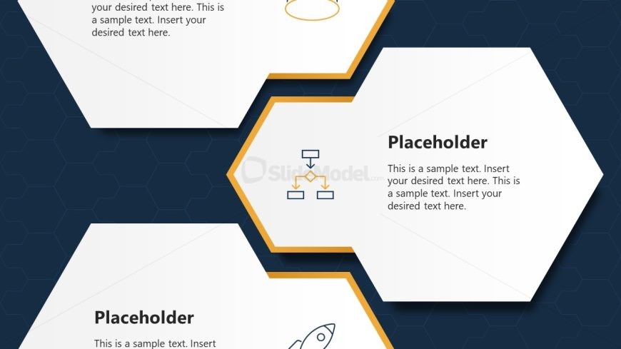 Multi-step Vertical Infographic Template Slide