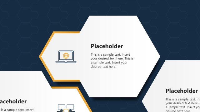 Multi-step Horizontal Infographic PPT Slide Template