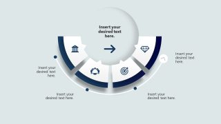 Curved Roadmap Presentation Slide Template 
