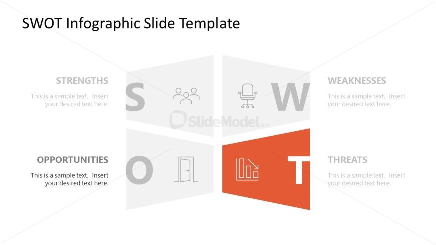 Threats Presentation Slide - SWOT PPT Template