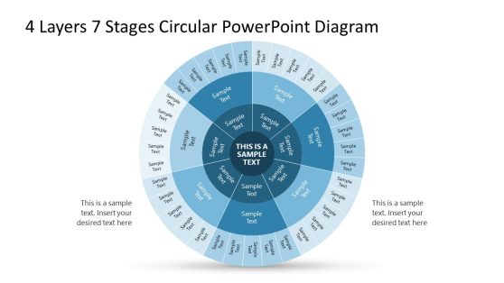 Cover Slide with Colorful Circular Diagram 