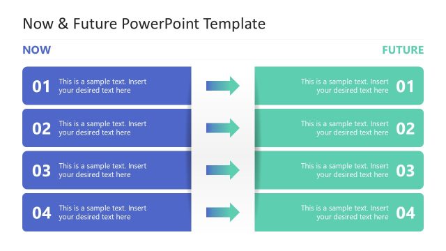 Now vs Future PowerPoint Template