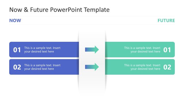 Now vs Future PPT Slide Template