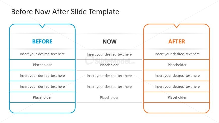Before Now After Template for PowerPoint