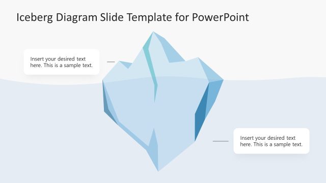 Iceberg Diagram Presentation Slide Template
