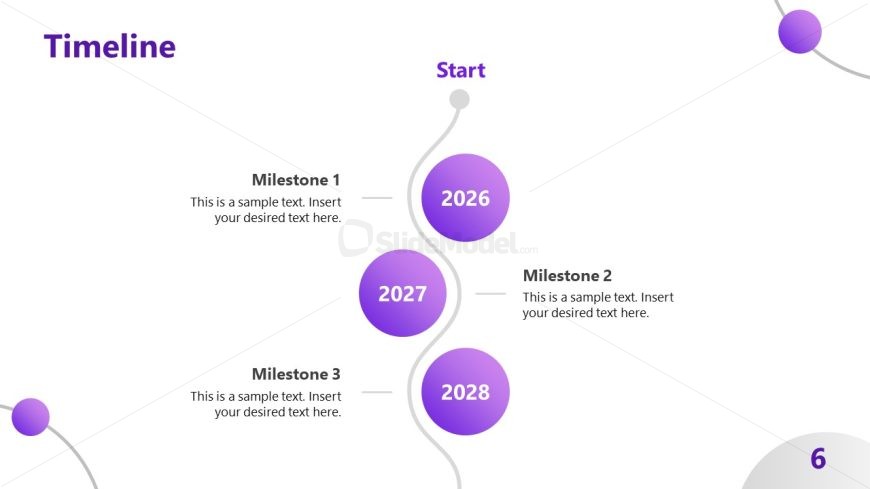 Engaging Creative Purple Theme Slide Template