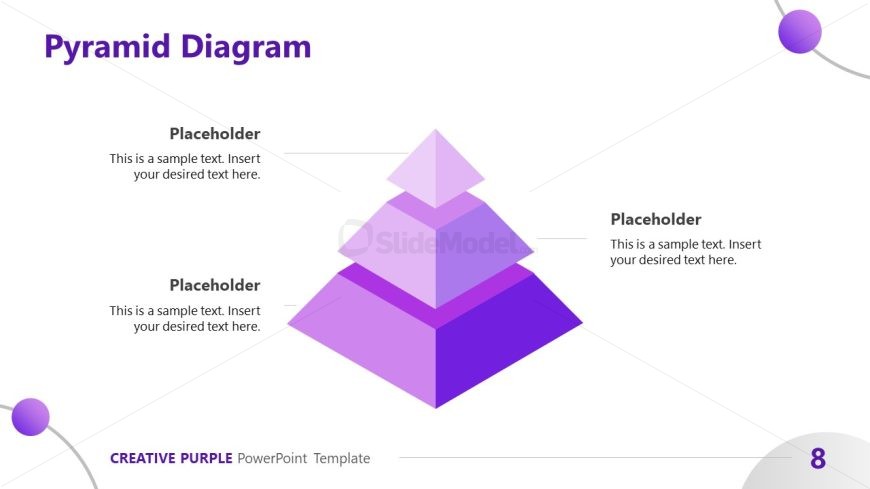 Creative Purple Theme PowerPoint Template