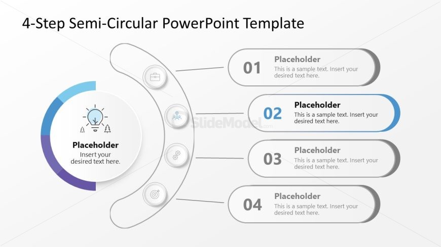 4-Step Semi-Circular Template Layout