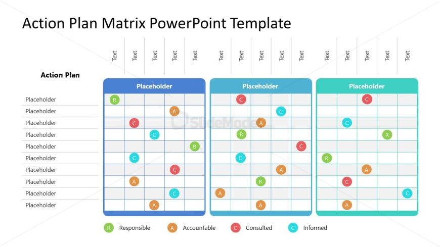 PPT Template Slide for Action Plan Presentation