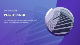 Section Header Slide - Business PPT Template - SlideModel