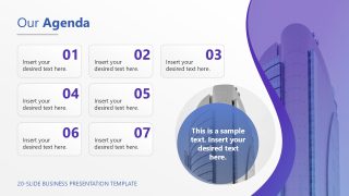 20-slide Business Template for Presentation 