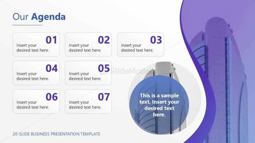 20-slide Business Template for Presentation