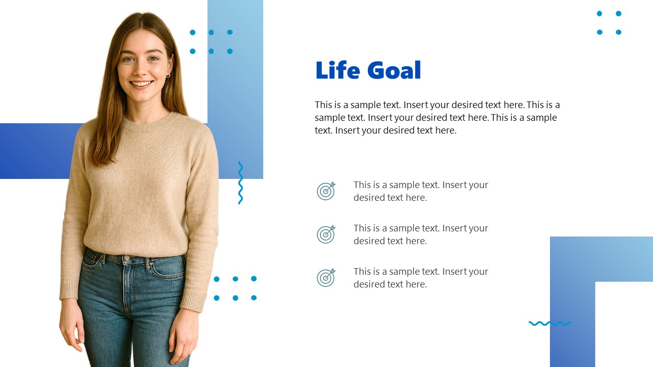 Simple About Me Presentation Template - SlideModel