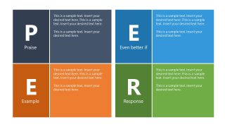 PEER Feedback Model Template Slide Layout 