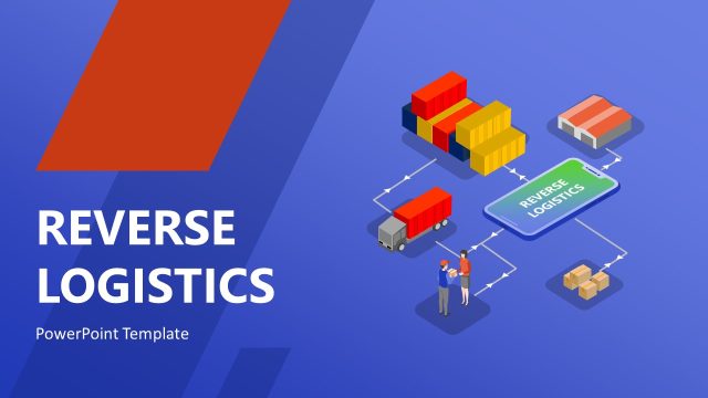 Reverse Logistics Dark Theme Cover Slide