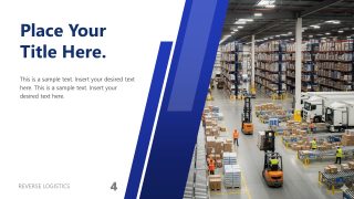 PPT Image & Title Slide for Reverse Logistics Presentation