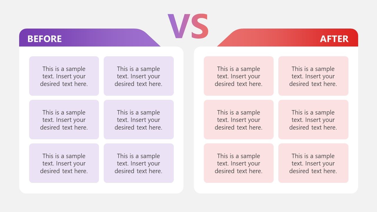 Before vs After PowerPoint Template
