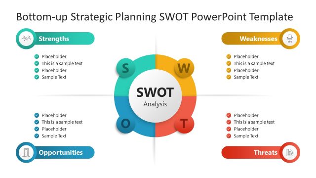 Bottom-up Strategic Planning PowerPoint Template