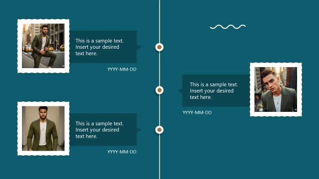 Experience Timeline Slide Template