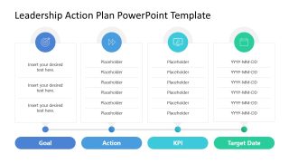 Leadership Action Plan PPT Slide Template