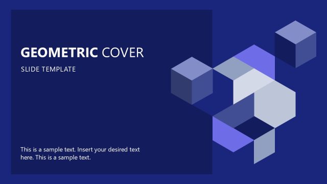 Geometric Cover Slide Template