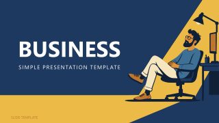 Editable Simple Business PPT Template