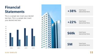 Data Charts Presentation Slide - Simple Business PPT Template 
