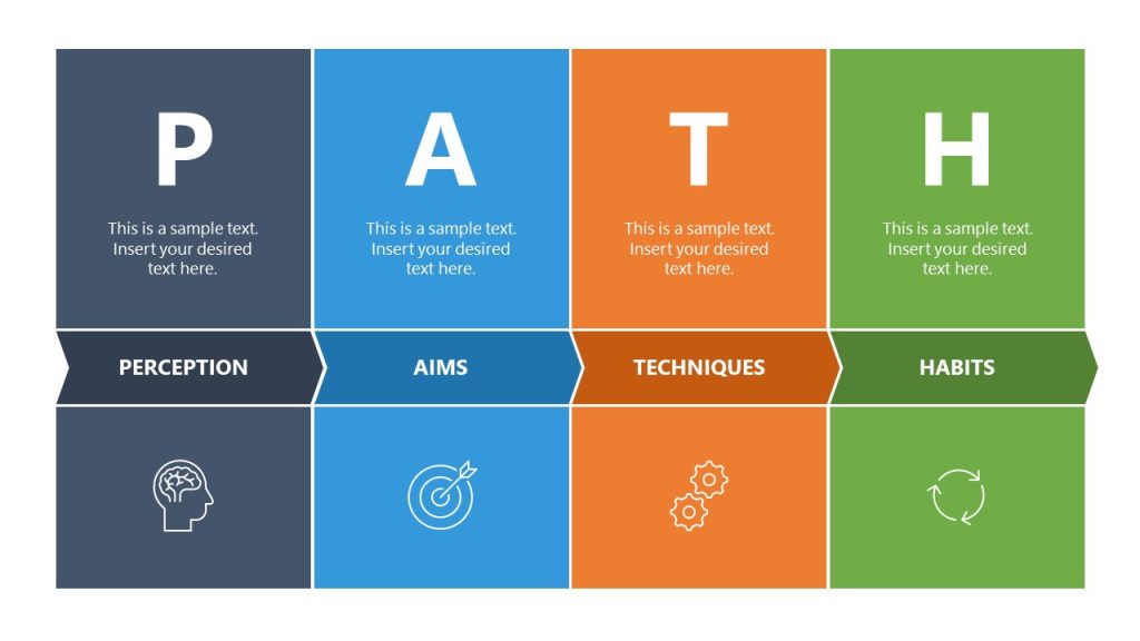 Vertical Layout Design PPT Template - SlideModel