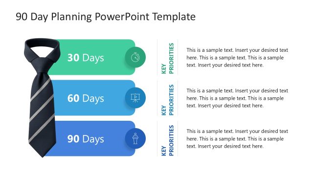 90 Day Planning PowerPoint Template