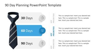 90 Day Planning Slide PPT Template