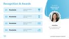 Recognition & Awards Slide Template
