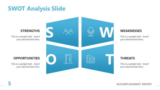 SWOT Analysis Slide Template