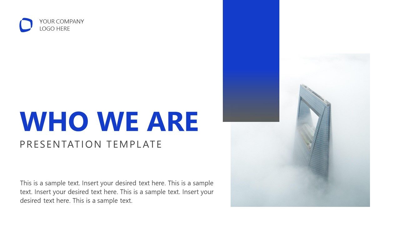 Who We Are PowerPoint Template