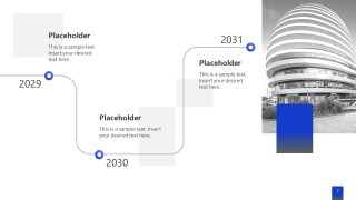 Timeline Continuation - Who We Are PPT Template 