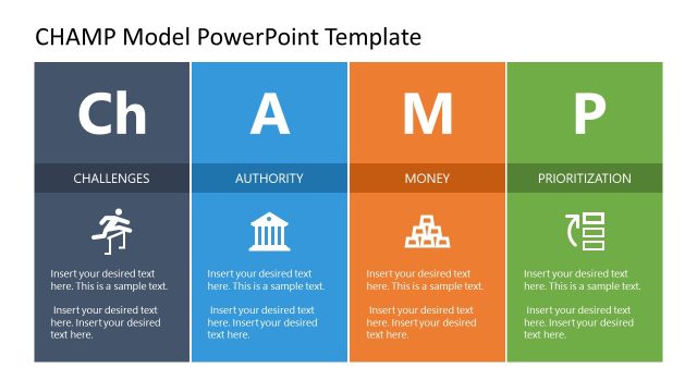 CHAMP Model PowerPoint Template