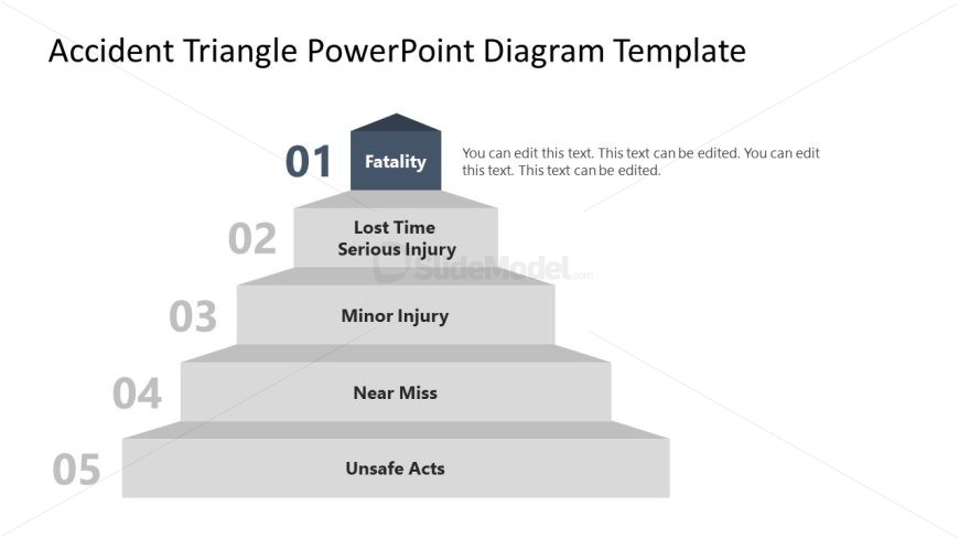 Accident Triangle Slide Template