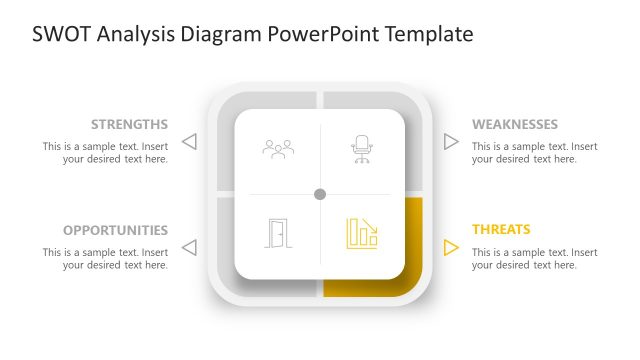SWOT Analysis Diagram PowerPoint Layout